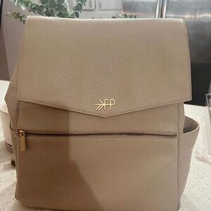 Freshly picked Beige Diaper Bag/Backpack